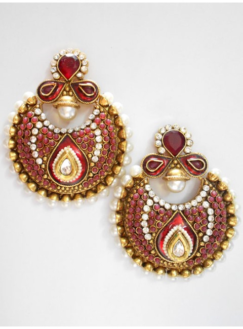 Polki Earrings